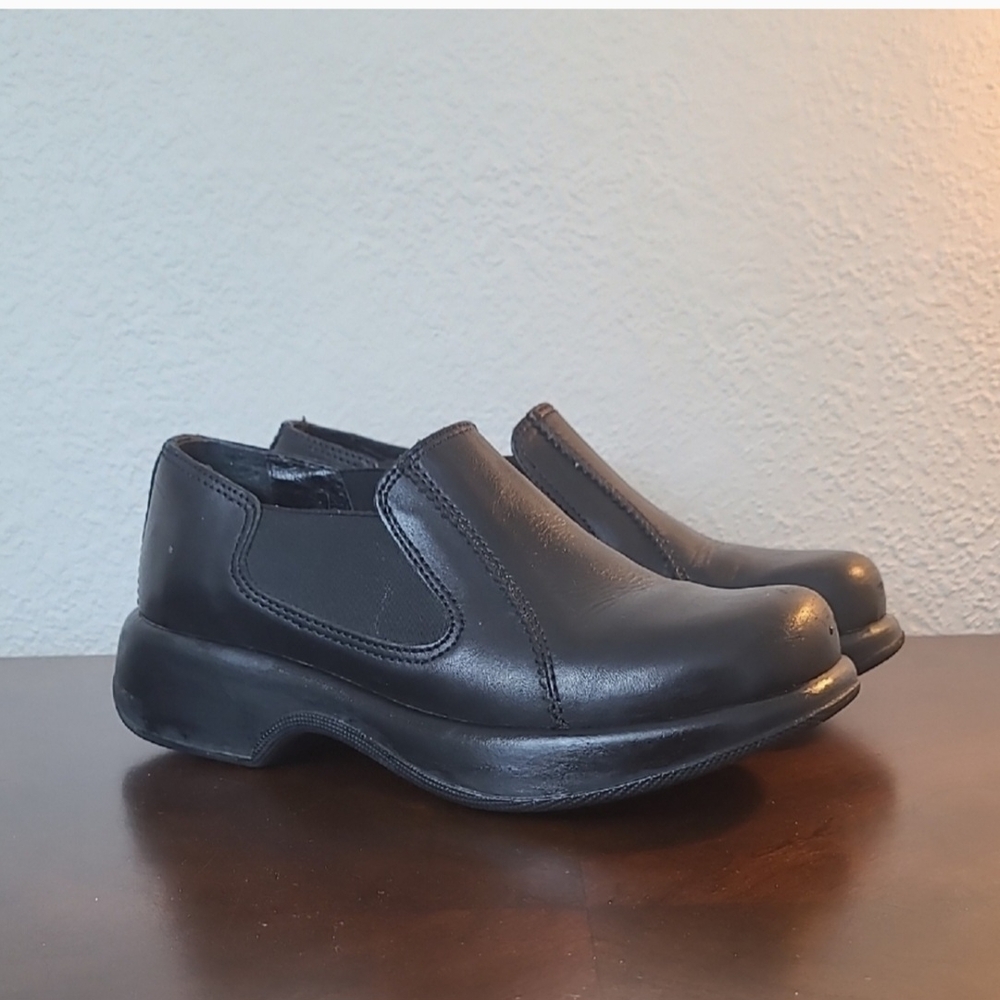Women's Dansko Black Slip-On Shoes